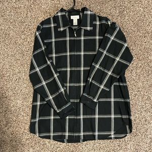 Jones New York zip shirt